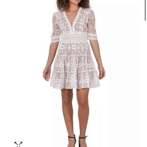 BRIDAL DRESS. Macy’s - Women's Lace Dress - size M / 8